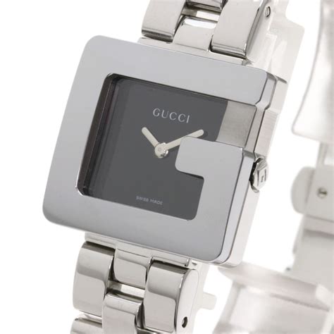 gucci women's watch square face 125.5|gucci square watches for sale.